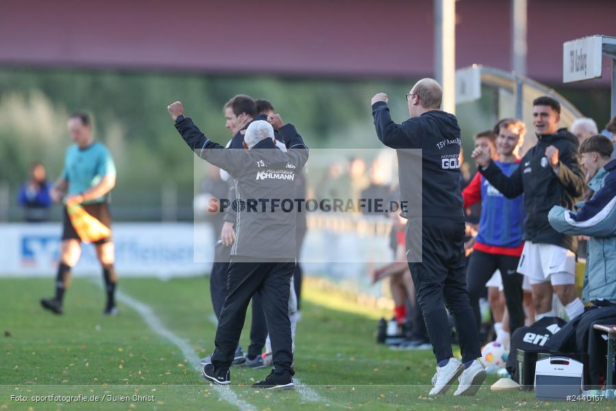 Fundamentum Sportpark, Karlburg, 28.09.2024, sport, action, Fussball, BFV, 13. Spieltag, Bayernliga Nord, ASV, TSV, ASV Cham, TSV Karlburg - Bild-ID: 2440157