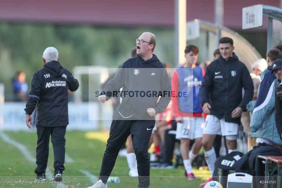 Fundamentum Sportpark, Karlburg, 28.09.2024, sport, action, Fussball, BFV, 13. Spieltag, Bayernliga Nord, ASV, TSV, ASV Cham, TSV Karlburg - Bild-ID: 2440161