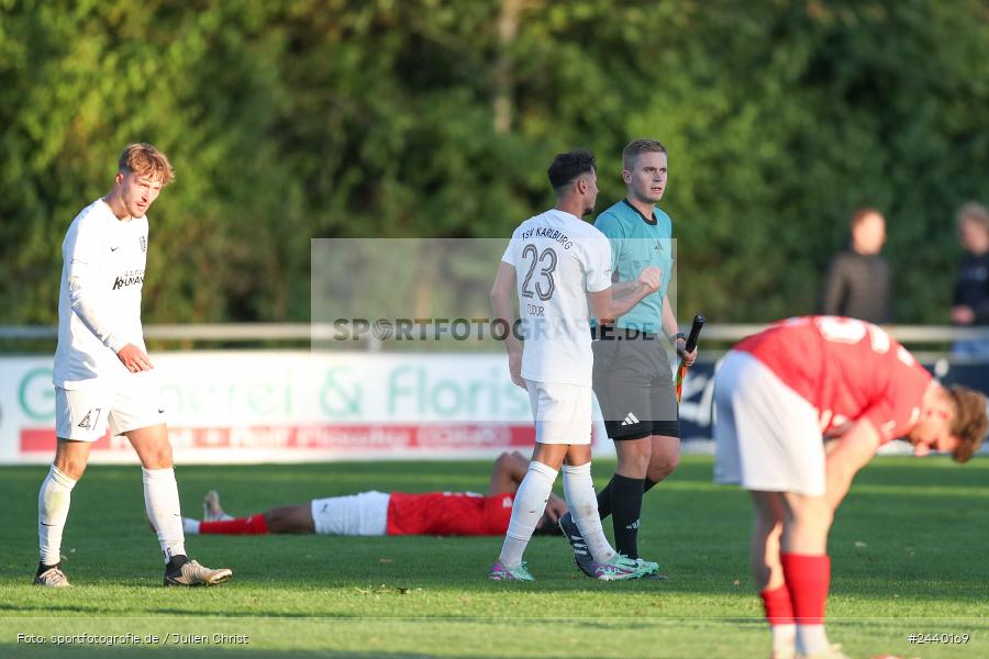 Fundamentum Sportpark, Karlburg, 28.09.2024, sport, action, Fussball, BFV, 13. Spieltag, Bayernliga Nord, ASV, TSV, ASV Cham, TSV Karlburg - Bild-ID: 2440169