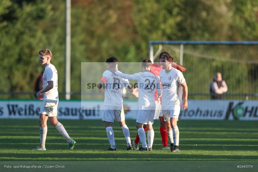 Fundamentum Sportpark, Karlburg, 28.09.2024, sport, action, Fussball, BFV, 13. Spieltag, Bayernliga Nord, ASV, TSV, ASV Cham, TSV Karlburg - Bild-ID: 2440174