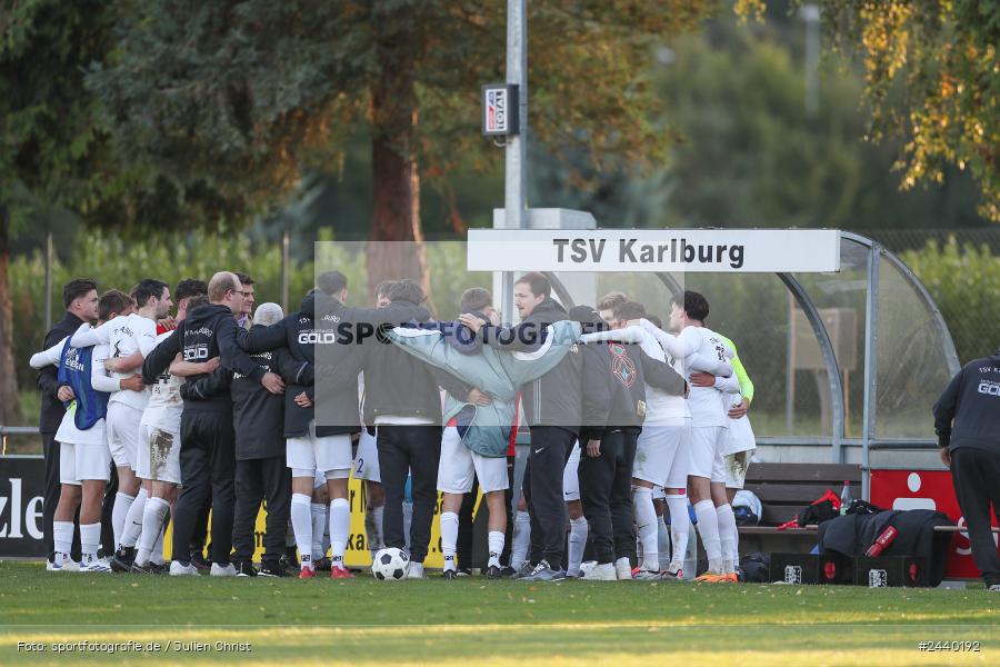 Fundamentum Sportpark, Karlburg, 28.09.2024, sport, action, Fussball, BFV, 13. Spieltag, Bayernliga Nord, ASV, TSV, ASV Cham, TSV Karlburg - Bild-ID: 2440192