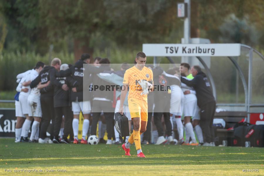 Fundamentum Sportpark, Karlburg, 28.09.2024, sport, action, Fussball, BFV, 13. Spieltag, Bayernliga Nord, ASV, TSV, ASV Cham, TSV Karlburg - Bild-ID: 2440195
