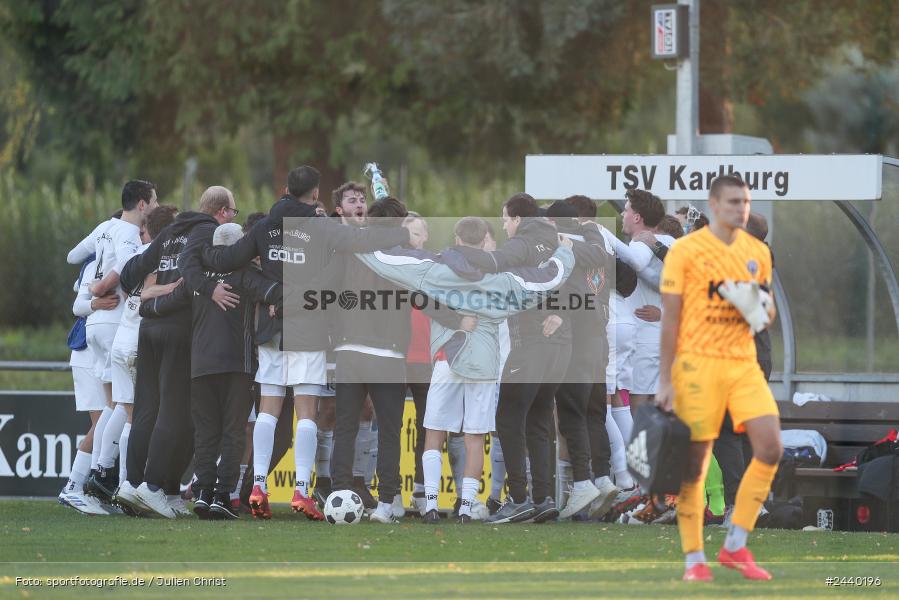 Fundamentum Sportpark, Karlburg, 28.09.2024, sport, action, Fussball, BFV, 13. Spieltag, Bayernliga Nord, ASV, TSV, ASV Cham, TSV Karlburg - Bild-ID: 2440196