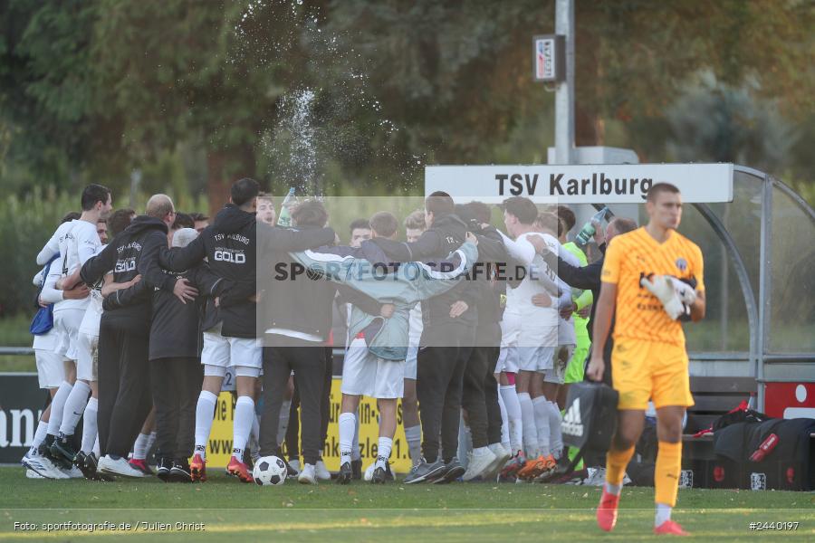 Fundamentum Sportpark, Karlburg, 28.09.2024, sport, action, Fussball, BFV, 13. Spieltag, Bayernliga Nord, ASV, TSV, ASV Cham, TSV Karlburg - Bild-ID: 2440197