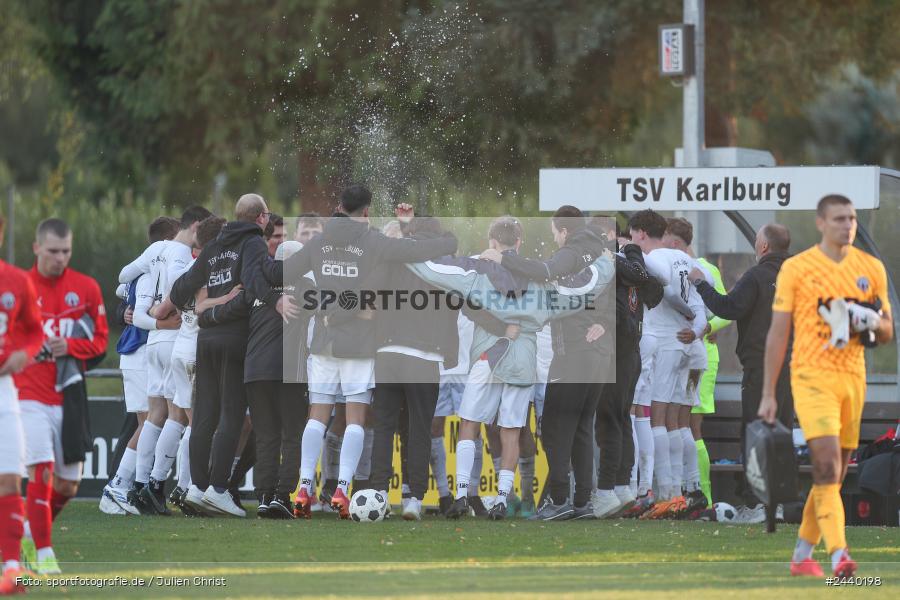 Fundamentum Sportpark, Karlburg, 28.09.2024, sport, action, Fussball, BFV, 13. Spieltag, Bayernliga Nord, ASV, TSV, ASV Cham, TSV Karlburg - Bild-ID: 2440198