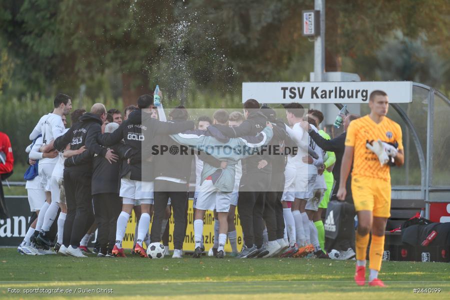 Fundamentum Sportpark, Karlburg, 28.09.2024, sport, action, Fussball, BFV, 13. Spieltag, Bayernliga Nord, ASV, TSV, ASV Cham, TSV Karlburg - Bild-ID: 2440199