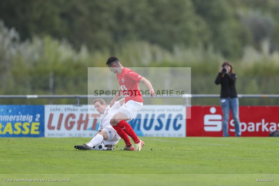 Fundamentum Sportpark, Karlburg, 28.09.2024, sport, action, Fussball, BFV, 13. Spieltag, Bayernliga Nord, ASV, TSV, ASV Cham, TSV Karlburg - Bild-ID: 2440201