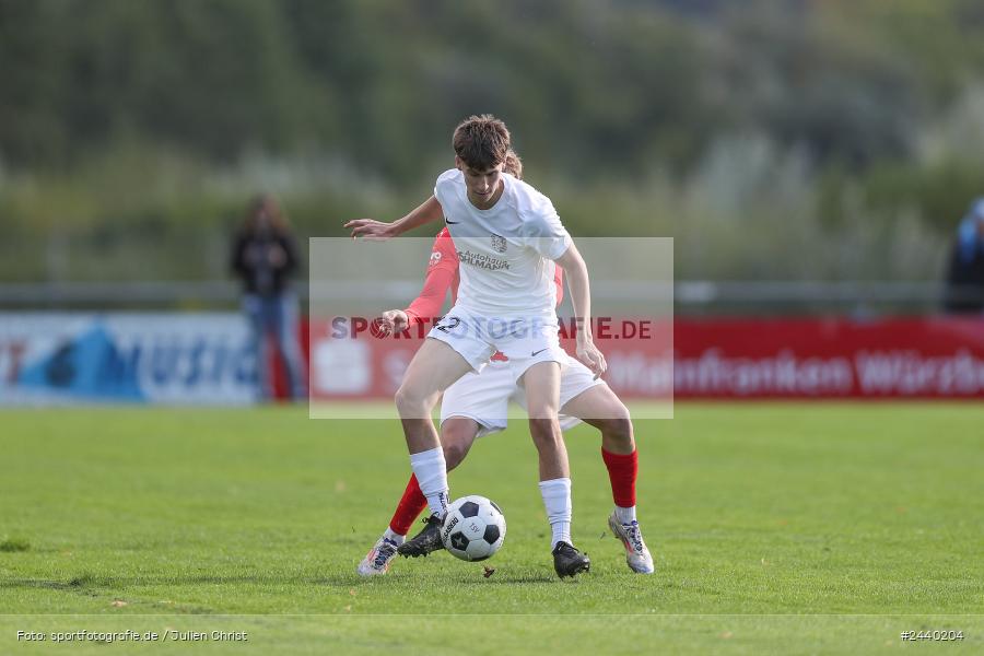 Fundamentum Sportpark, Karlburg, 28.09.2024, sport, action, Fussball, BFV, 13. Spieltag, Bayernliga Nord, ASV, TSV, ASV Cham, TSV Karlburg - Bild-ID: 2440204