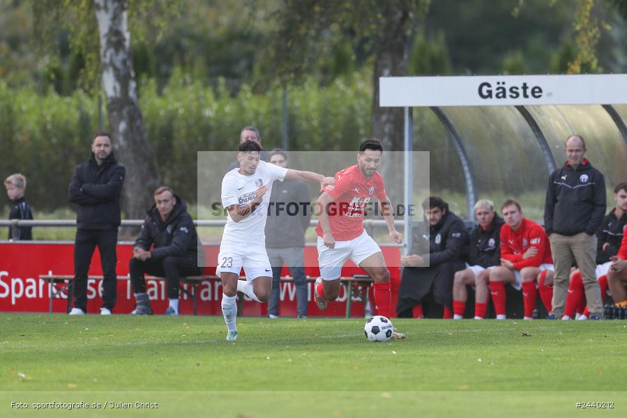 Fundamentum Sportpark, Karlburg, 28.09.2024, sport, action, Fussball, BFV, 13. Spieltag, Bayernliga Nord, ASV, TSV, ASV Cham, TSV Karlburg - Bild-ID: 2440212