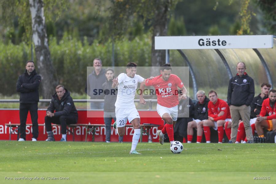 Fundamentum Sportpark, Karlburg, 28.09.2024, sport, action, Fussball, BFV, 13. Spieltag, Bayernliga Nord, ASV, TSV, ASV Cham, TSV Karlburg - Bild-ID: 2440213