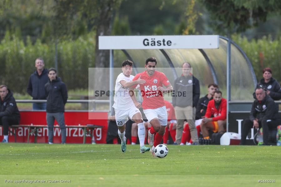 Fundamentum Sportpark, Karlburg, 28.09.2024, sport, action, Fussball, BFV, 13. Spieltag, Bayernliga Nord, ASV, TSV, ASV Cham, TSV Karlburg - Bild-ID: 2440214