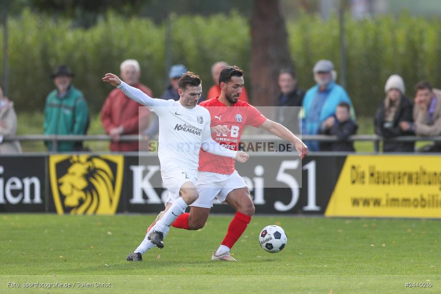 Fundamentum Sportpark, Karlburg, 28.09.2024, sport, action, Fussball, BFV, 13. Spieltag, Bayernliga Nord, ASV, TSV, ASV Cham, TSV Karlburg - Bild-ID: 2440216