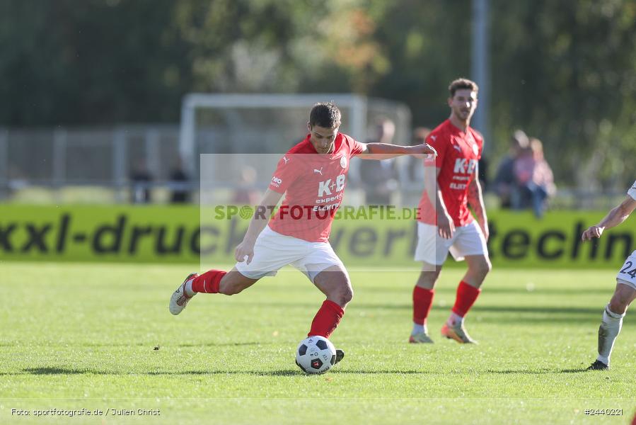 Fundamentum Sportpark, Karlburg, 28.09.2024, sport, action, Fussball, BFV, 13. Spieltag, Bayernliga Nord, ASV, TSV, ASV Cham, TSV Karlburg - Bild-ID: 2440221