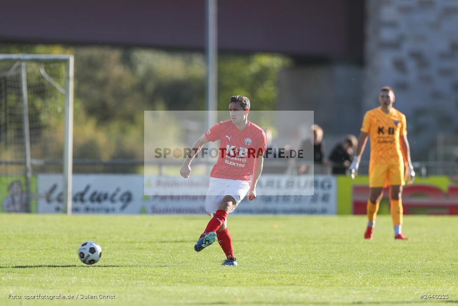 Fundamentum Sportpark, Karlburg, 28.09.2024, sport, action, Fussball, BFV, 13. Spieltag, Bayernliga Nord, ASV, TSV, ASV Cham, TSV Karlburg - Bild-ID: 2440223