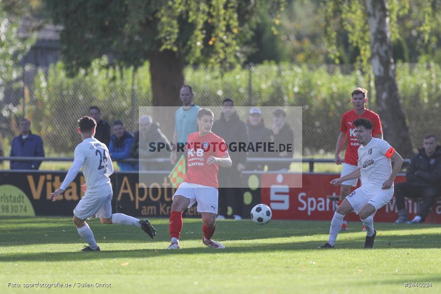 Fundamentum Sportpark, Karlburg, 28.09.2024, sport, action, Fussball, BFV, 13. Spieltag, Bayernliga Nord, ASV, TSV, ASV Cham, TSV Karlburg - Bild-ID: 2440224