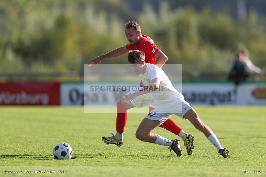 Fundamentum Sportpark, Karlburg, 28.09.2024, sport, action, Fussball, BFV, 13. Spieltag, Bayernliga Nord, ASV, TSV, ASV Cham, TSV Karlburg - Bild-ID: 2440228