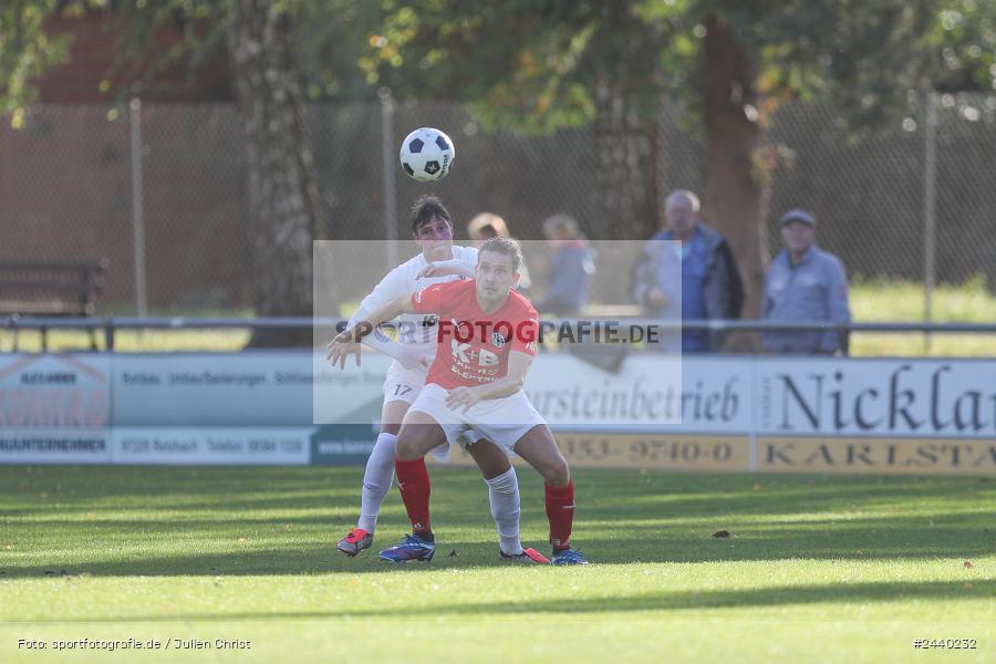 Fundamentum Sportpark, Karlburg, 28.09.2024, sport, action, Fussball, BFV, 13. Spieltag, Bayernliga Nord, ASV, TSV, ASV Cham, TSV Karlburg - Bild-ID: 2440232