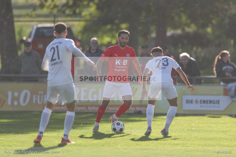 Fundamentum Sportpark, Karlburg, 28.09.2024, sport, action, Fussball, BFV, 13. Spieltag, Bayernliga Nord, ASV, TSV, ASV Cham, TSV Karlburg - Bild-ID: 2440242 Fundamentum Sportpark, Karlburg, 28.09.2024, sport, action, Fussball, BFV, 13. Spieltag, Bayernliga Nord, ASV, TSV, ASV Cham, TSV Karlburg - Bild-ID: 2440242