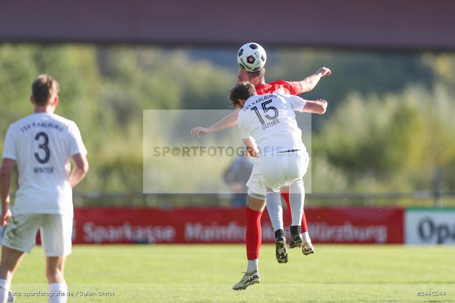 Fundamentum Sportpark, Karlburg, 28.09.2024, sport, action, Fussball, BFV, 13. Spieltag, Bayernliga Nord, ASV, TSV, ASV Cham, TSV Karlburg - Bild-ID: 2440244 Fundamentum Sportpark, Karlburg, 28.09.2024, sport, action, Fussball, BFV, 13. Spieltag, Bayernliga Nord, ASV, TSV, ASV Cham, TSV Karlburg - Bild-ID: 2440244