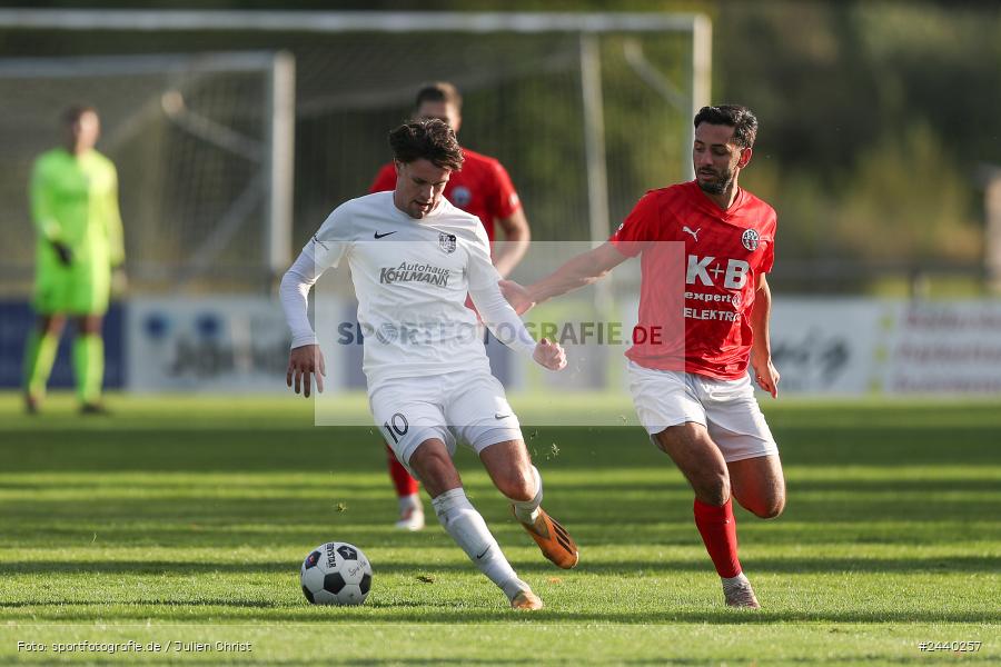 Fundamentum Sportpark, Karlburg, 28.09.2024, sport, action, Fussball, BFV, 13. Spieltag, Bayernliga Nord, ASV, TSV, ASV Cham, TSV Karlburg - Bild-ID: 2440257 Fundamentum Sportpark, Karlburg, 28.09.2024, sport, action, Fussball, BFV, 13. Spieltag, Bayernliga Nord, ASV, TSV, ASV Cham, TSV Karlburg - Bild-ID: 2440257