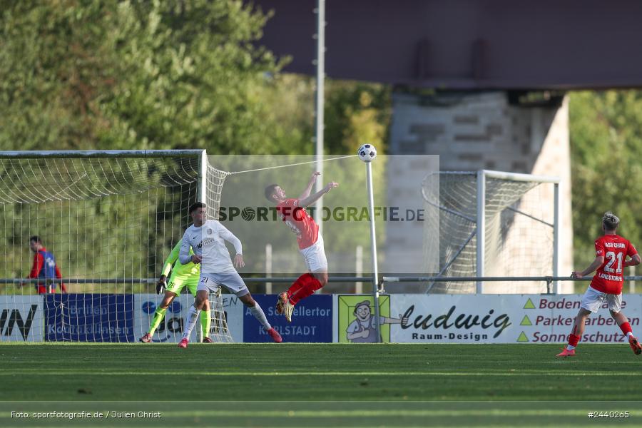 Fundamentum Sportpark, Karlburg, 28.09.2024, sport, action, Fussball, BFV, 13. Spieltag, Bayernliga Nord, ASV, TSV, ASV Cham, TSV Karlburg - Bild-ID: 2440265