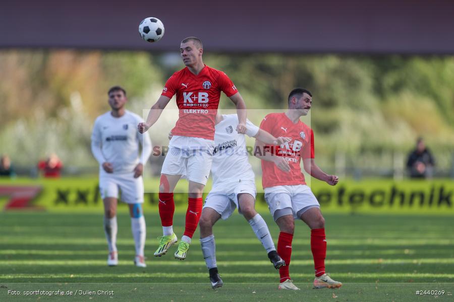 Fundamentum Sportpark, Karlburg, 28.09.2024, sport, action, Fussball, BFV, 13. Spieltag, Bayernliga Nord, ASV, TSV, ASV Cham, TSV Karlburg - Bild-ID: 2440269