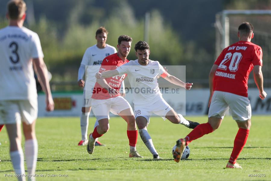 Fundamentum Sportpark, Karlburg, 28.09.2024, sport, action, Fussball, BFV, 13. Spieltag, Bayernliga Nord, ASV, TSV, ASV Cham, TSV Karlburg - Bild-ID: 2440270