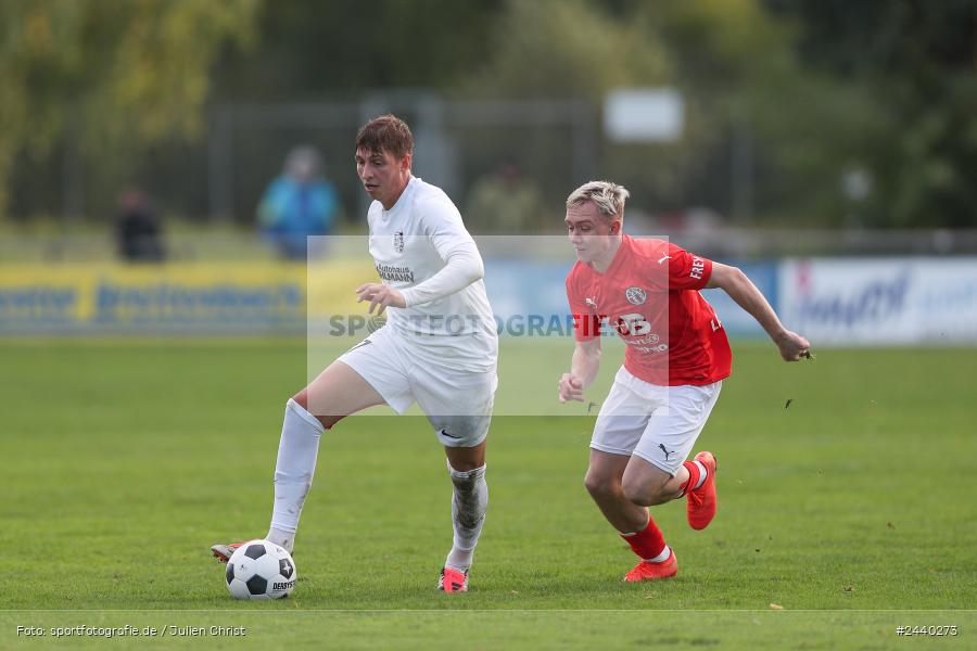 Fundamentum Sportpark, Karlburg, 28.09.2024, sport, action, Fussball, BFV, 13. Spieltag, Bayernliga Nord, ASV, TSV, ASV Cham, TSV Karlburg - Bild-ID: 2440273