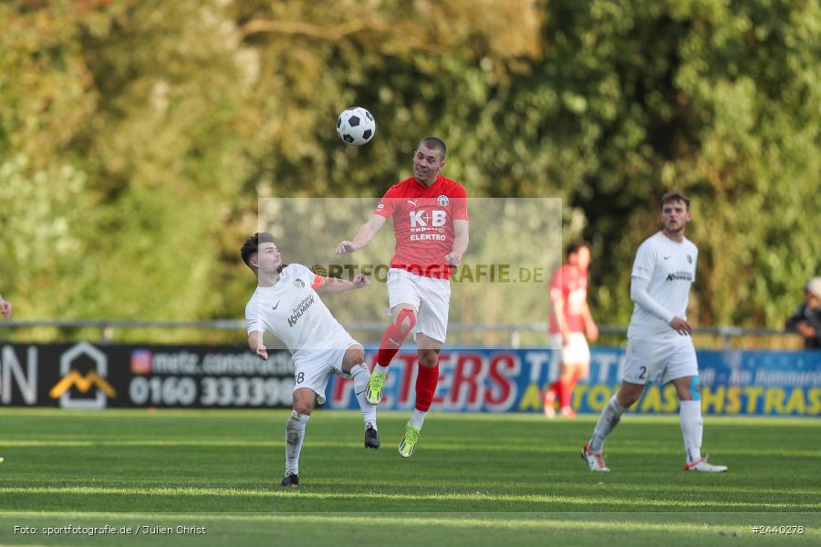 Fundamentum Sportpark, Karlburg, 28.09.2024, sport, action, Fussball, BFV, 13. Spieltag, Bayernliga Nord, ASV, TSV, ASV Cham, TSV Karlburg - Bild-ID: 2440278
