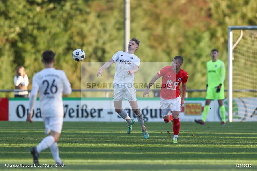 Fundamentum Sportpark, Karlburg, 28.09.2024, sport, action, Fussball, BFV, 13. Spieltag, Bayernliga Nord, ASV, TSV, ASV Cham, TSV Karlburg - Bild-ID: 2440285