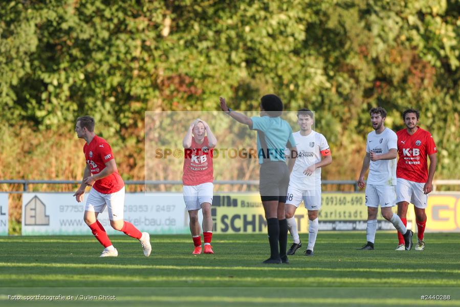 Fundamentum Sportpark, Karlburg, 28.09.2024, sport, action, Fussball, BFV, 13. Spieltag, Bayernliga Nord, ASV, TSV, ASV Cham, TSV Karlburg - Bild-ID: 2440288