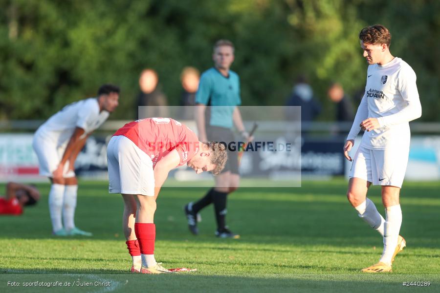 Fundamentum Sportpark, Karlburg, 28.09.2024, sport, action, Fussball, BFV, 13. Spieltag, Bayernliga Nord, ASV, TSV, ASV Cham, TSV Karlburg - Bild-ID: 2440289