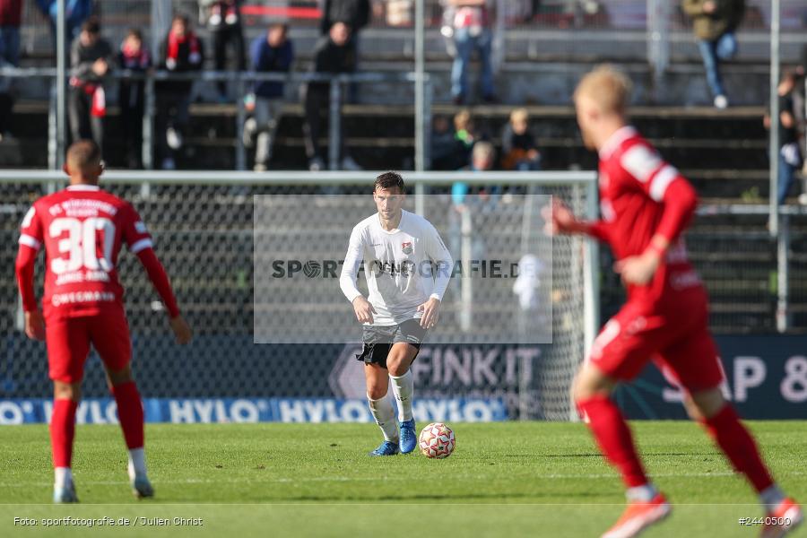 AKON Arena, Würzburg, 28.09.2024, sport, action, Fussball, BFV, Regionalliga Bayern, 11. Spieltag, AUB, FWK, TSV Aubstadt, FC Würzburger Kickers - Bild-ID: 2440500