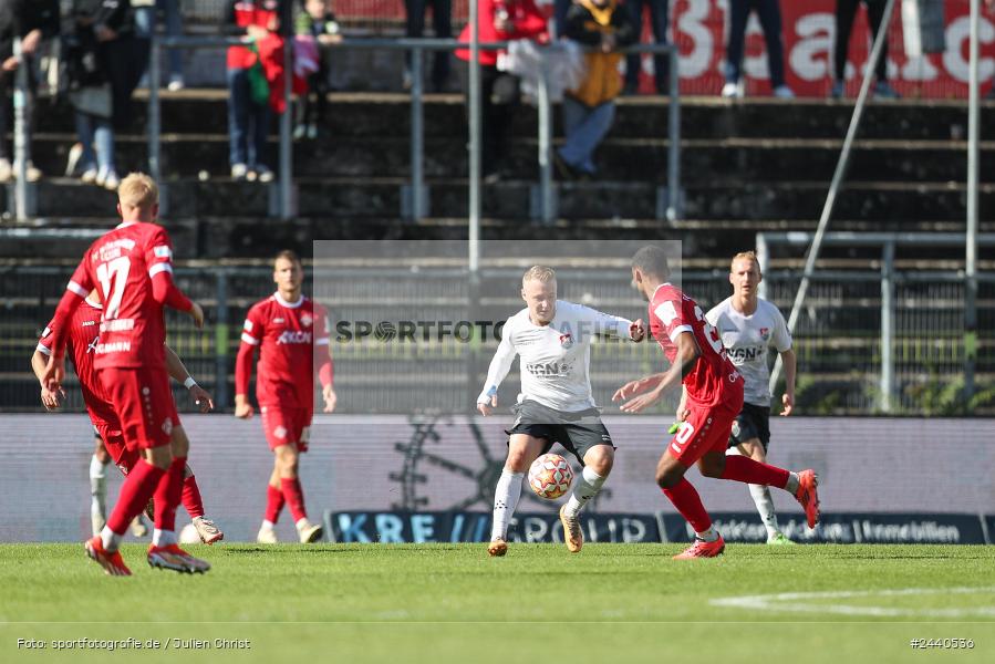 AKON Arena, Würzburg, 28.09.2024, sport, action, Fussball, BFV, Regionalliga Bayern, 11. Spieltag, AUB, FWK, TSV Aubstadt, FC Würzburger Kickers - Bild-ID: 2440536