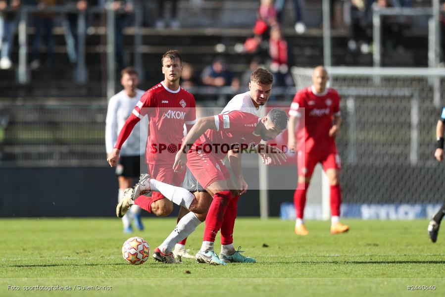 AKON Arena, Würzburg, 28.09.2024, sport, action, Fussball, BFV, Regionalliga Bayern, 11. Spieltag, AUB, FWK, TSV Aubstadt, FC Würzburger Kickers - Bild-ID: 2440640