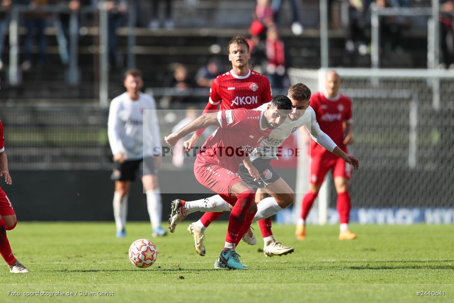 AKON Arena, Würzburg, 28.09.2024, sport, action, Fussball, BFV, Regionalliga Bayern, 11. Spieltag, AUB, FWK, TSV Aubstadt, FC Würzburger Kickers - Bild-ID: 2440641