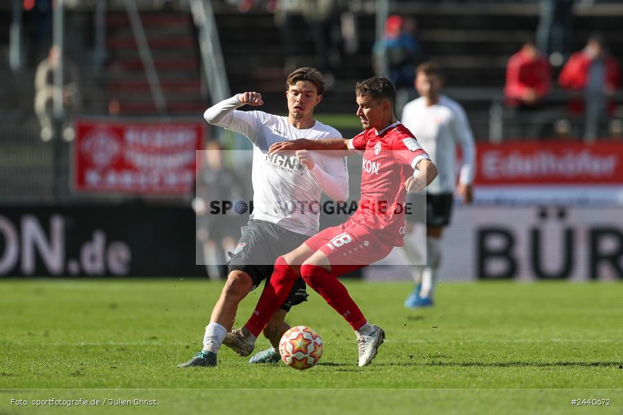 AKON Arena, Würzburg, 28.09.2024, sport, action, Fussball, BFV, Regionalliga Bayern, 11. Spieltag, AUB, FWK, TSV Aubstadt, FC Würzburger Kickers - Bild-ID: 2440672
