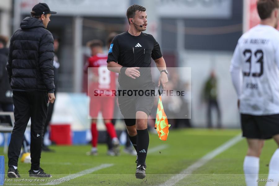 AKON Arena, Würzburg, 28.09.2024, sport, action, Fussball, BFV, Regionalliga Bayern, 11. Spieltag, AUB, FWK, TSV Aubstadt, FC Würzburger Kickers - Bild-ID: 2440674
