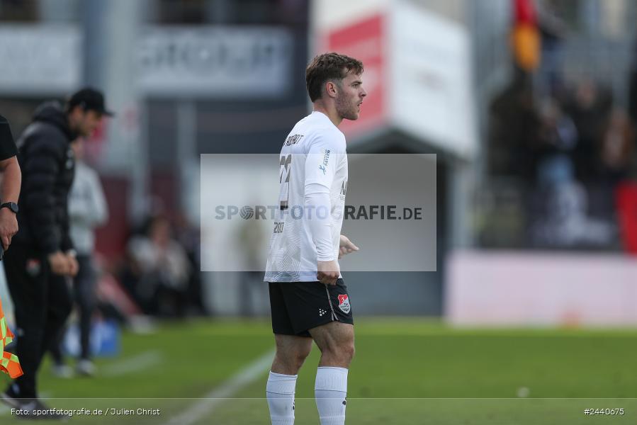 AKON Arena, Würzburg, 28.09.2024, sport, action, Fussball, BFV, Regionalliga Bayern, 11. Spieltag, AUB, FWK, TSV Aubstadt, FC Würzburger Kickers - Bild-ID: 2440675