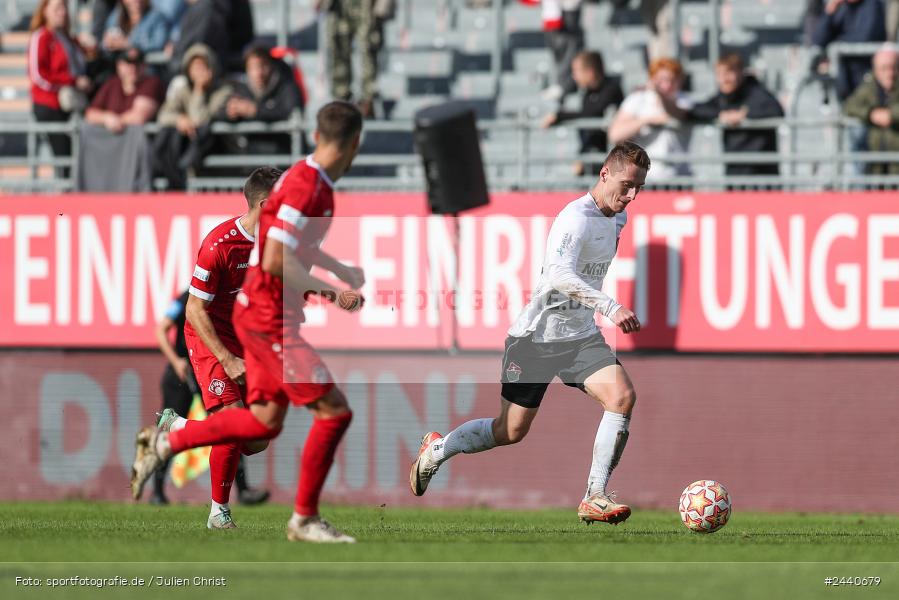 AKON Arena, Würzburg, 28.09.2024, sport, action, Fussball, BFV, Regionalliga Bayern, 11. Spieltag, AUB, FWK, TSV Aubstadt, FC Würzburger Kickers - Bild-ID: 2440679