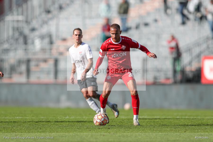 AKON Arena, Würzburg, 28.09.2024, sport, action, Fussball, BFV, Regionalliga Bayern, 11. Spieltag, AUB, FWK, TSV Aubstadt, FC Würzburger Kickers - Bild-ID: 2440686