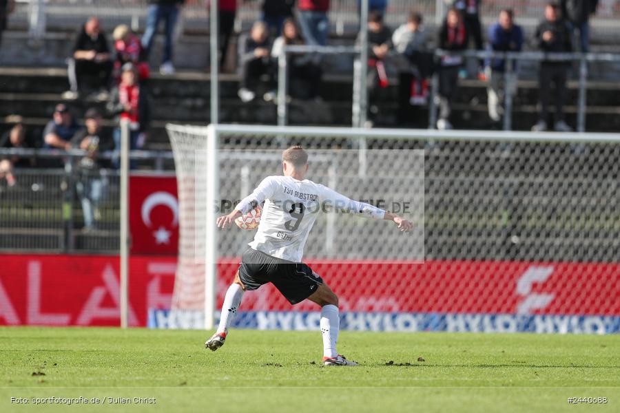 AKON Arena, Würzburg, 28.09.2024, sport, action, Fussball, BFV, Regionalliga Bayern, 11. Spieltag, AUB, FWK, TSV Aubstadt, FC Würzburger Kickers - Bild-ID: 2440688