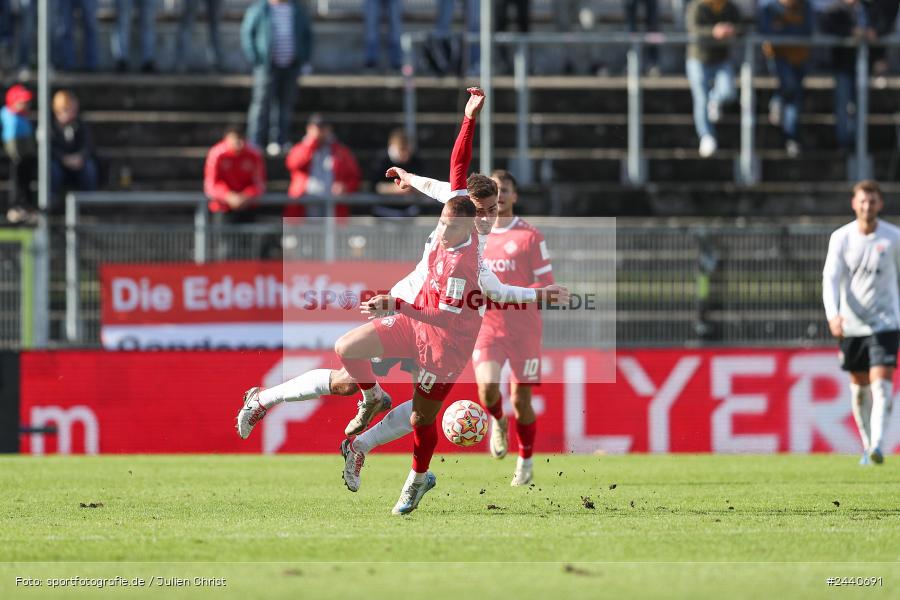 AKON Arena, Würzburg, 28.09.2024, sport, action, Fussball, BFV, Regionalliga Bayern, 11. Spieltag, AUB, FWK, TSV Aubstadt, FC Würzburger Kickers - Bild-ID: 2440691