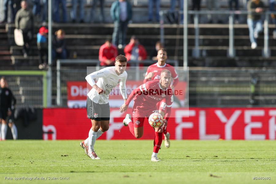 AKON Arena, Würzburg, 28.09.2024, sport, action, Fussball, BFV, Regionalliga Bayern, 11. Spieltag, AUB, FWK, TSV Aubstadt, FC Würzburger Kickers - Bild-ID: 2440692