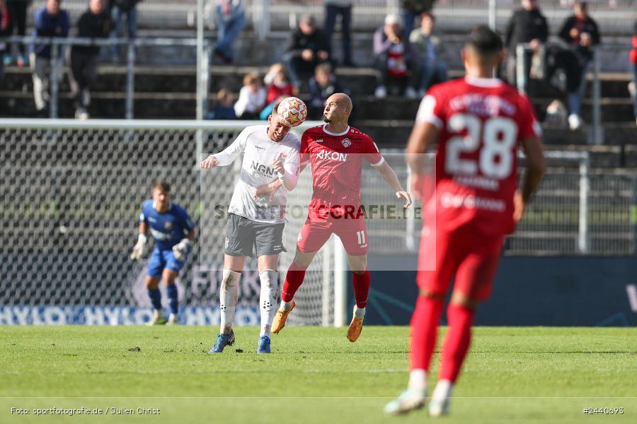 AKON Arena, Würzburg, 28.09.2024, sport, action, Fussball, BFV, Regionalliga Bayern, 11. Spieltag, AUB, FWK, TSV Aubstadt, FC Würzburger Kickers - Bild-ID: 2440693