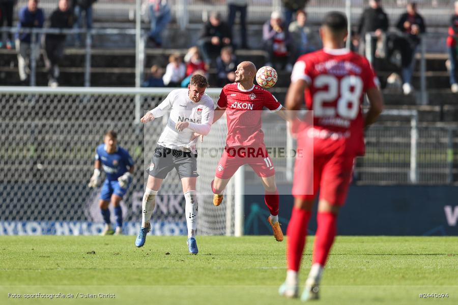 AKON Arena, Würzburg, 28.09.2024, sport, action, Fussball, BFV, Regionalliga Bayern, 11. Spieltag, AUB, FWK, TSV Aubstadt, FC Würzburger Kickers - Bild-ID: 2440694