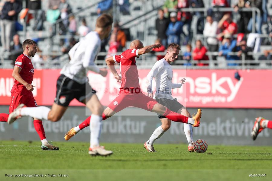 AKON Arena, Würzburg, 28.09.2024, sport, action, Fussball, BFV, Regionalliga Bayern, 11. Spieltag, AUB, FWK, TSV Aubstadt, FC Würzburger Kickers - Bild-ID: 2440695