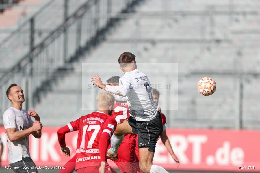 AKON Arena, Würzburg, 28.09.2024, sport, action, Fussball, BFV, Regionalliga Bayern, 11. Spieltag, AUB, FWK, TSV Aubstadt, FC Würzburger Kickers - Bild-ID: 2440718