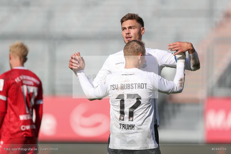 AKON Arena, Würzburg, 28.09.2024, sport, action, Fussball, BFV, Regionalliga Bayern, 11. Spieltag, AUB, FWK, TSV Aubstadt, FC Würzburger Kickers - Bild-ID: 2440726