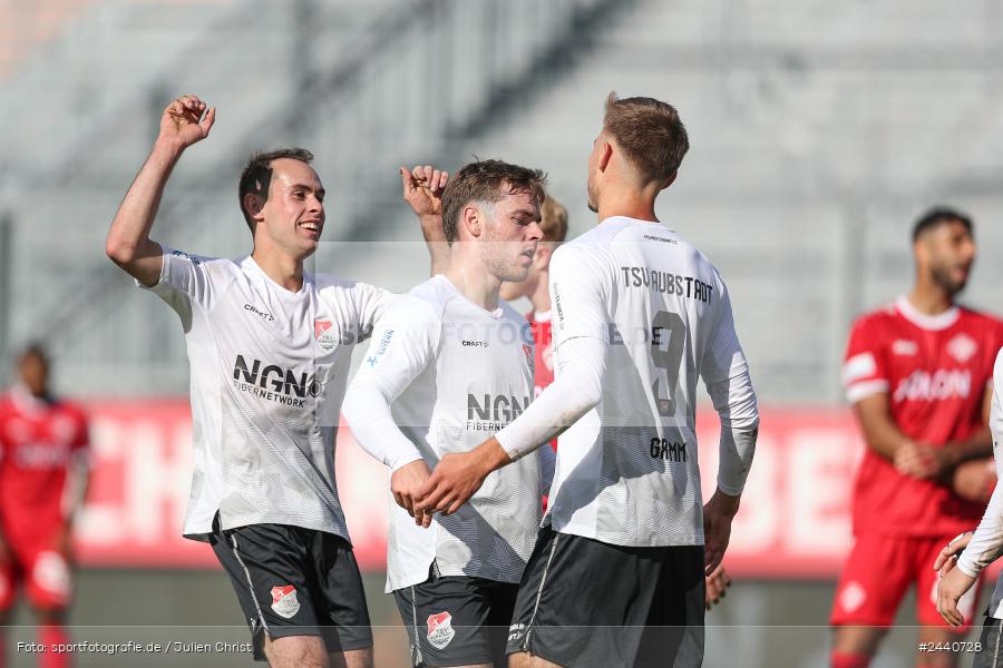 AKON Arena, Würzburg, 28.09.2024, sport, action, Fussball, BFV, Regionalliga Bayern, 11. Spieltag, AUB, FWK, TSV Aubstadt, FC Würzburger Kickers - Bild-ID: 2440728